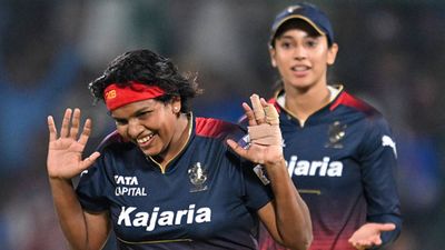 'In 2012, I came into the probables and since then...': Asha Sobhana gets emotional after breaking record for oldest Indian cricketer on debut Asha Sobhana celebrates a wicket during WPL 2024 (File Photo: Getty Images)