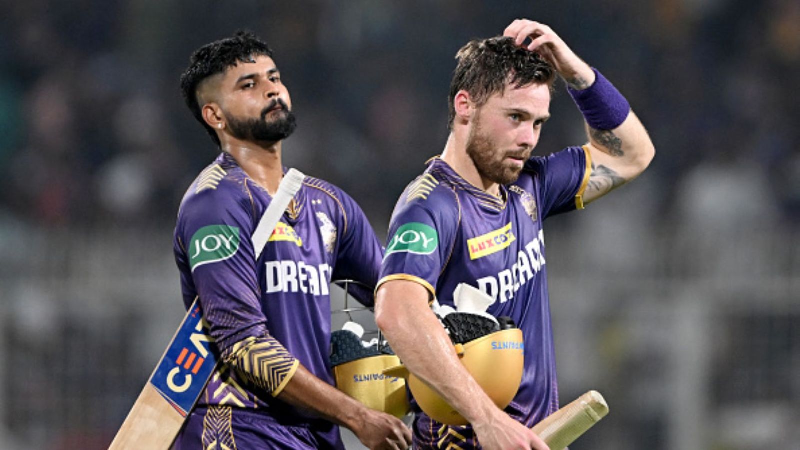 Explosive batter set to join KKR camp as Phil Salt's potential exit before IPL 2024 playoffs beckons Shreyas Iyer and Phil Salt in frame (Getty)