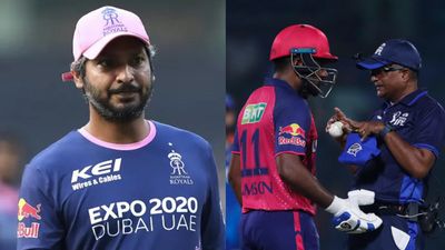 Kumar Sangakkara shuts debate around Sanju Samson's disputed dismissal in DC vs RR's IPL 2024 tie, says 'game was at a crucial stage, but..' RR's head coach Kumar Sangakkara (left) and skipper Sanju Samson in this frame. (X-Getty)