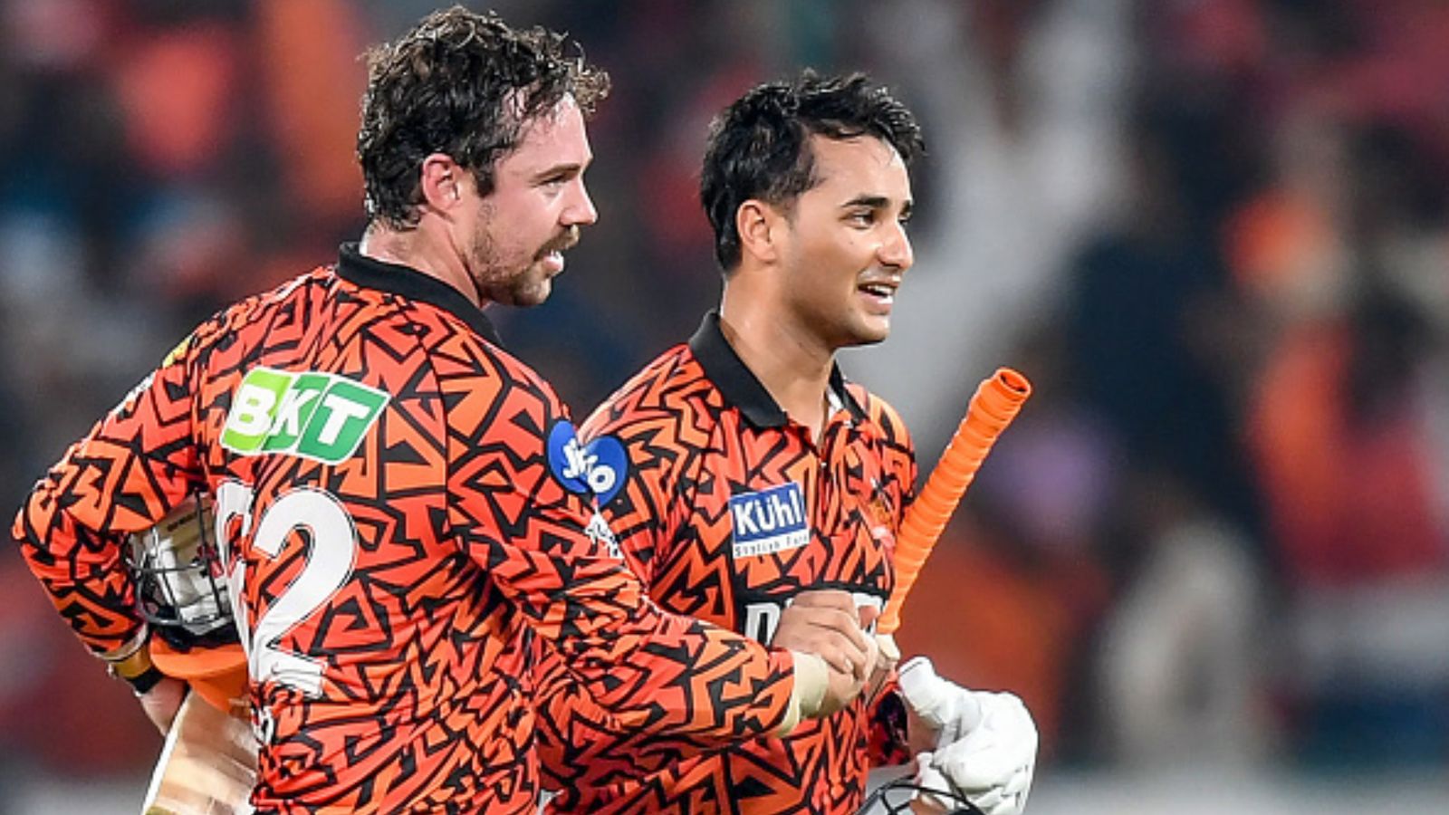 'Maybe Travis Head, Abhishek Sharma changed pitch': Pat Cummins after the batting duo pulled off record chase for SRH against LSG SRH's star batters Travis Head (left) and Abhishek Sharma in this frame. (Getty)