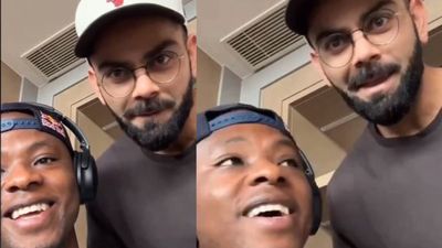 WATCH: Virat Kohli jumps into Kagiso Rabada's live interview ahead of PBKS vs RCB clash, you won’t believe what happened next Virat Kohli was spotted dancing into Kagiso Rabada's live interview ahead of PBKS vs RCB's IPL 2024 clash. (Screengrab-X)
