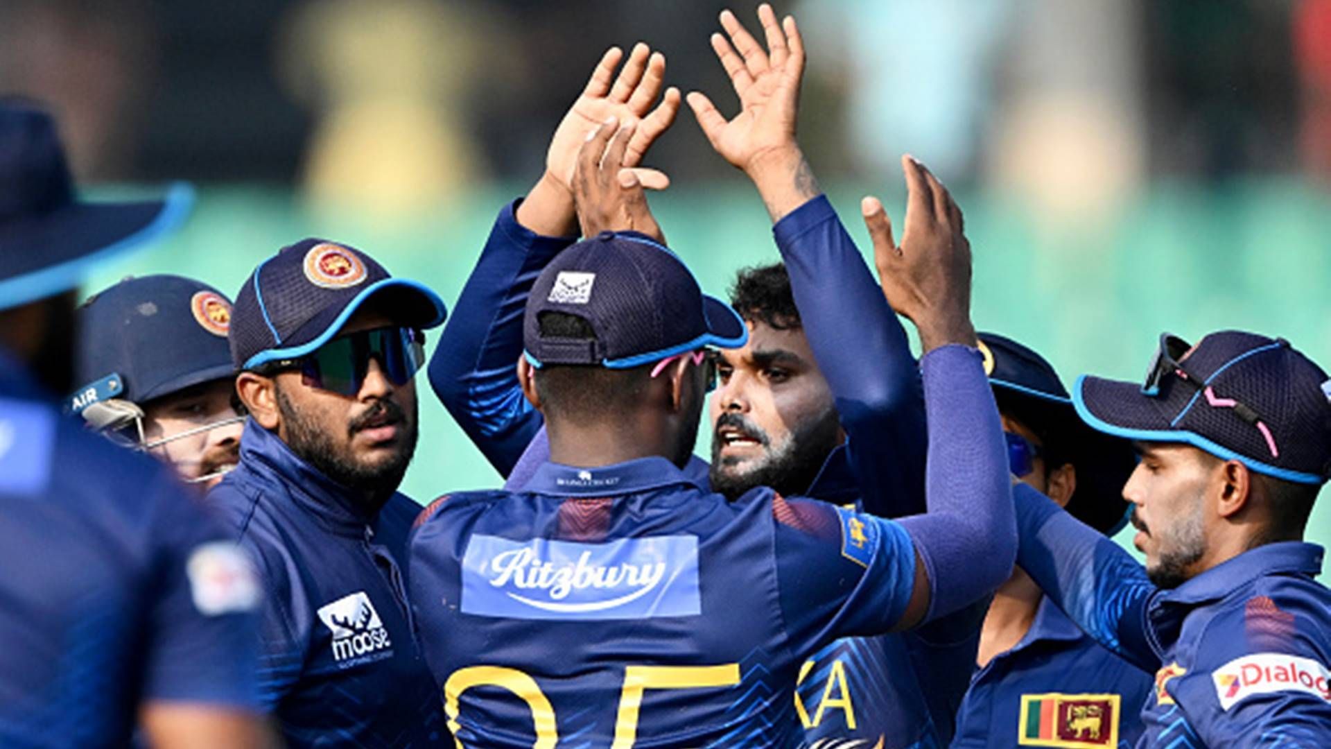 Sri Lanka announce Wanindu Hasaranga-led squad for T20 World Cup 2024, captain's replacement in SRH picked as travelling reserve Wanindu Hasaranga celebrates a wicket with his teammates (Getty Images)