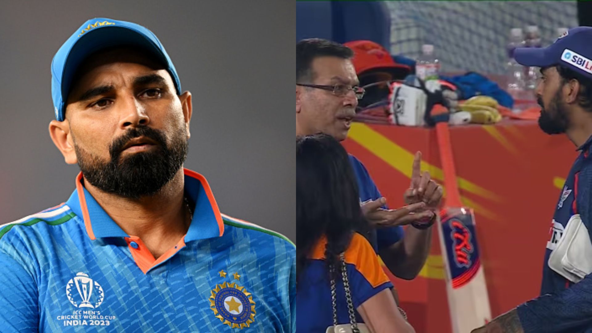 'Laal qile pe jhanda toh gaada nahi hai aapne': Mohammed Shami lashes out at LSG owner Sanjiv Goenka for scolding KL Rahul in front of everyone Mohammed Shami slams Sanjiv Goenka (Getty and Twitter)