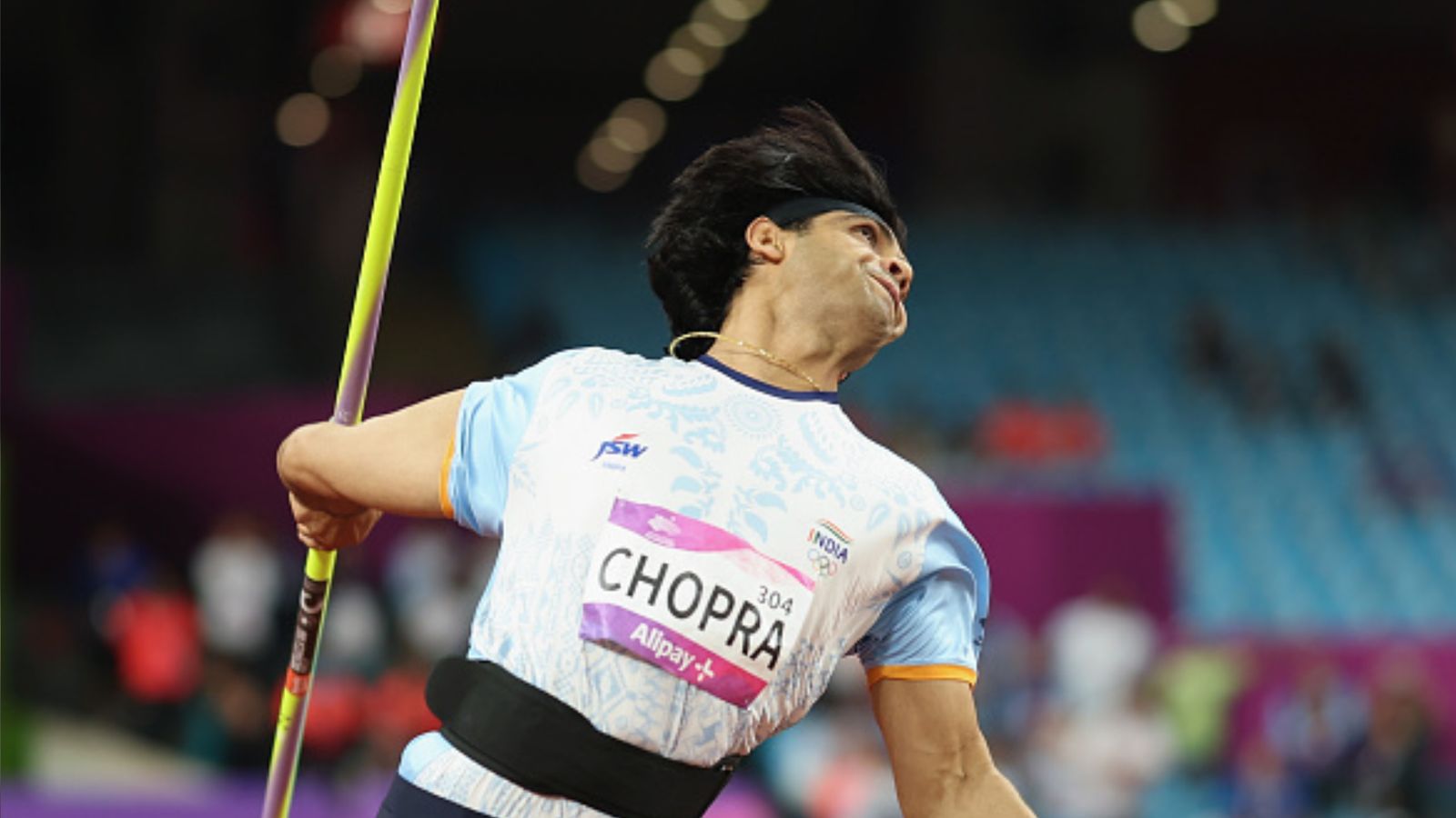 Neeraj Chopra almost clinches Diamond League victory, falls short by just 2 cm after best throw of 88.36m India's star jevelin thrower Neeraj Chopra in this frame. (Getty)