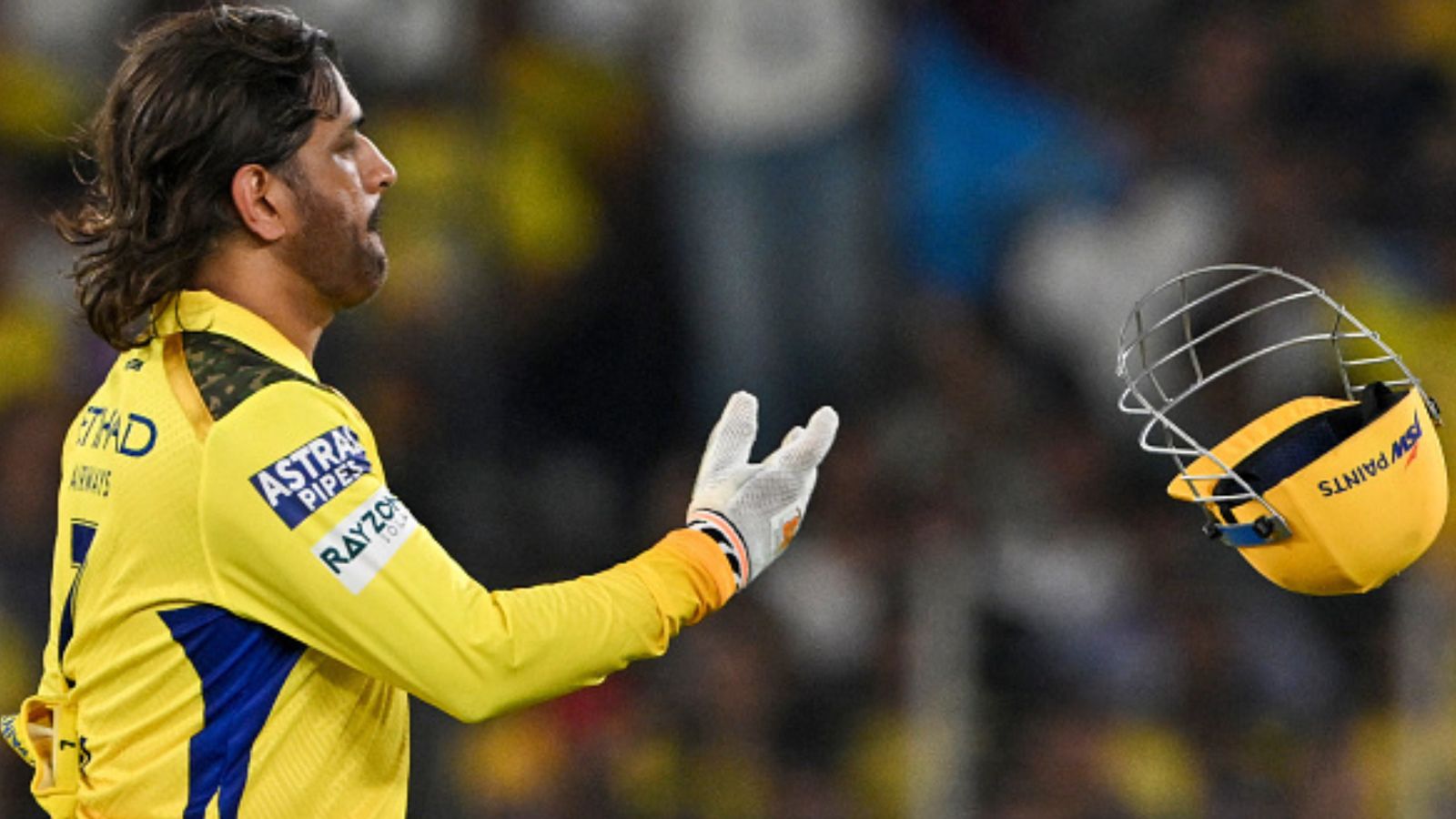 Sunil Gavaskar champions for memorable farewell for MS Dhoni at his beloved Chepauk, says 'hope MSD also goes out on...' Former CSK skipper MS Dhoni in this frame. (Getty)