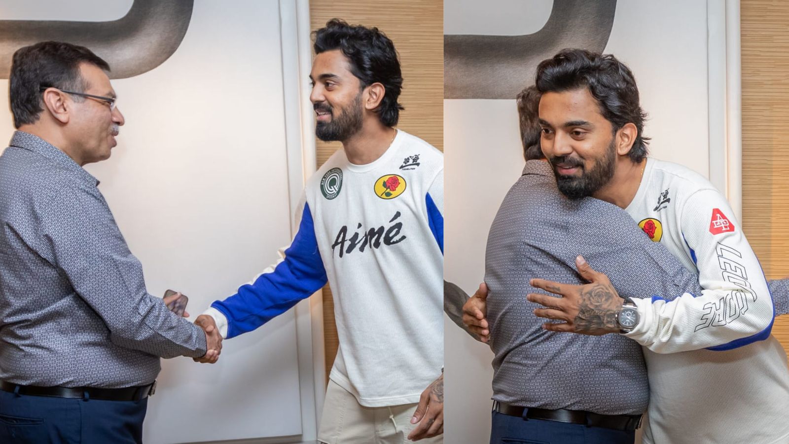 Sanjiv Goenka hosts KL Rahul for Dinner in Delhi after controversial outburst on LSG captain Sanjiv Goenka and KL Rahul in frame (Sports Tak)