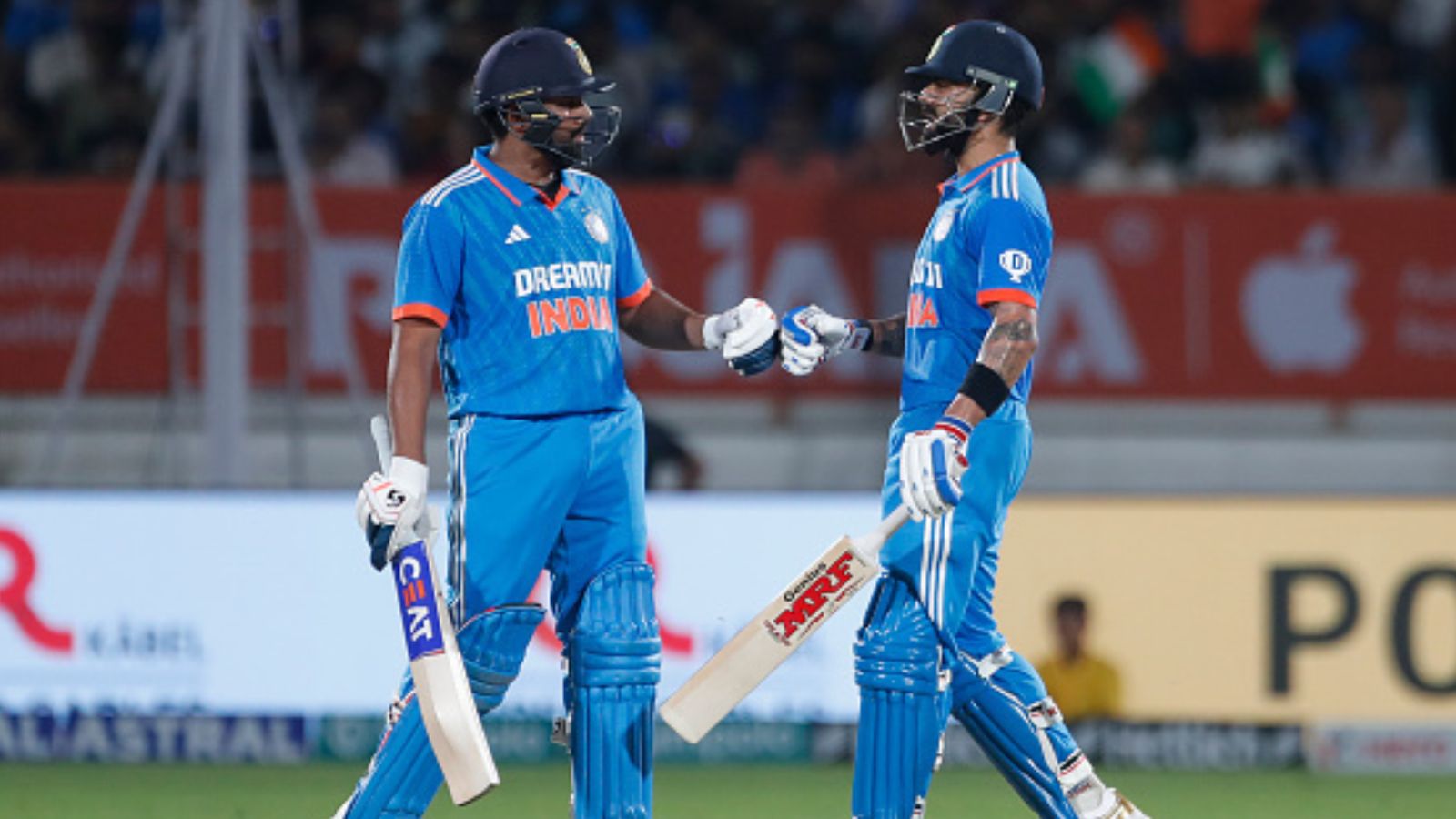 Team India to play warm-up match against this team before kicking off T20 World Cup campaign, date and venue revealed! India skipper Rohit Sharma (left) and batting maestro Virat Kohli in this frame. (Getty)