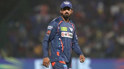 'We haven't allowed him to play his natural game': LSG assistant coach Lance Klusener defends KL Rahul, calls his numbers 'not bat at all' Lucknow Super Giants captain KL Rahul in action (Getty Images)