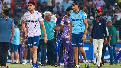 'Not the way we hoped it would end...': Shubman Gill posts an emotional message after Gujarat Titans' last IPL 2024 game gets washed out Gujarat Titans captain Shubman Gill and head coach Ashish Nehra at Eden Gardens (Getty Images)