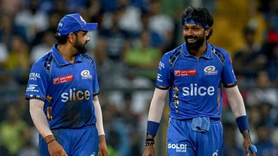 Not Hardik Pandya or Rohit Sharma, Virender Sehwag names only two players MI can retain after IPL 2024 Rohit Sharma and Hardik Pandya in frame (Getty)