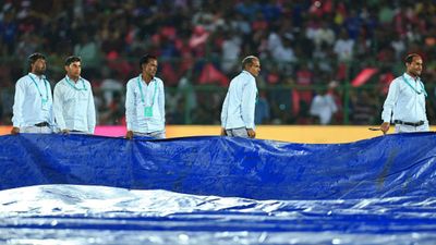 RCB vs CSK: Check Royal Challengers Bengaluru's playoff qualification scenario if rain forces 5 over-match Rain threat on RCB vs CSK match (Getty)