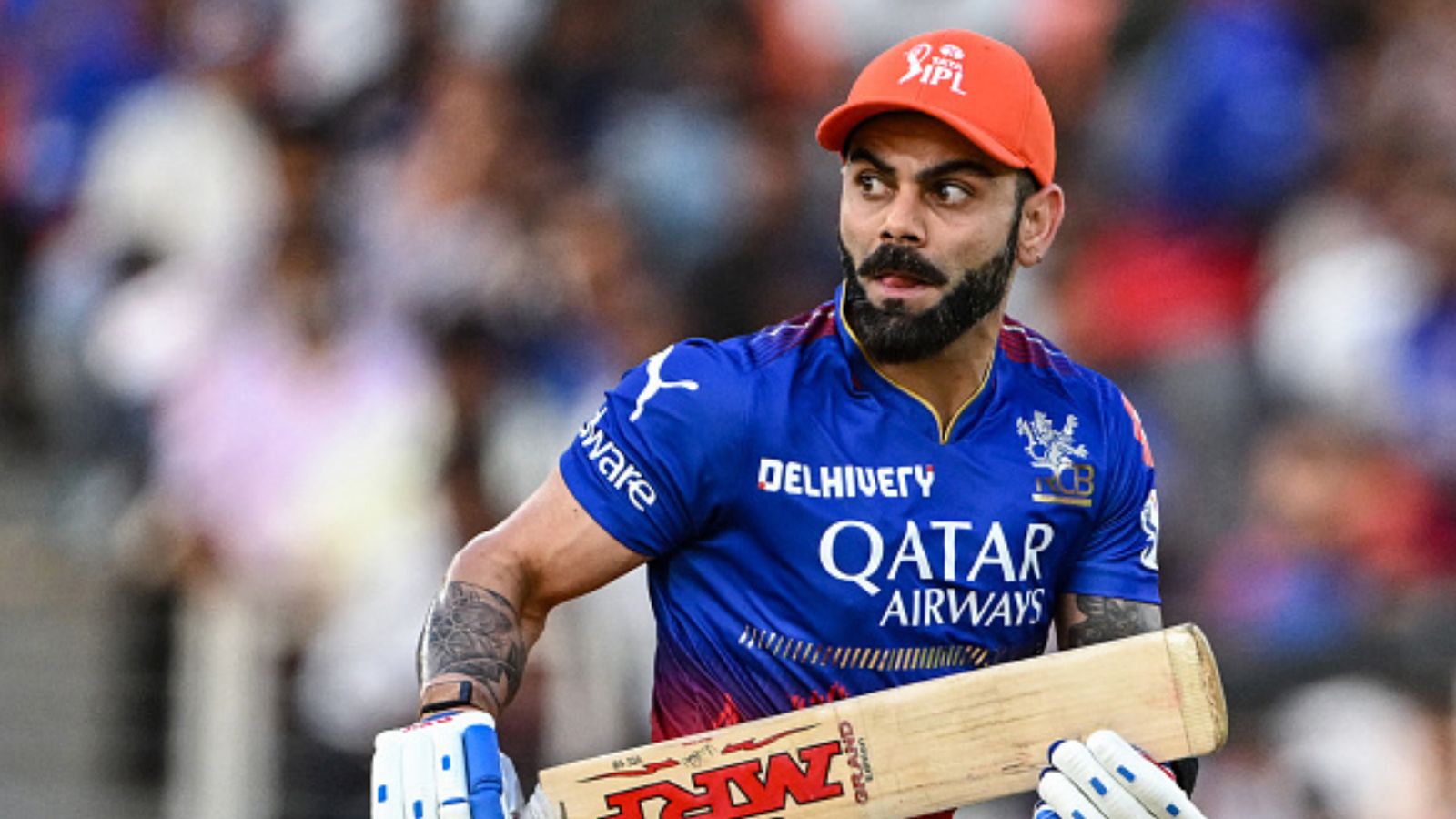Virat Kohli reveals CSK legend who helped him earn India call up, and it's not MS Dhoni, says 'he saw me in the nets and asked...' Former RCB captain Virat Kohli in this frame. (Getty)