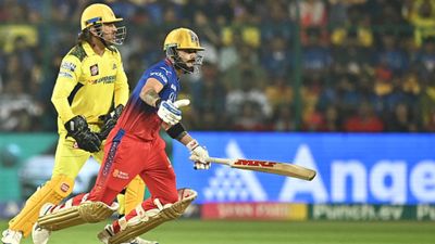 RCB vs CSK: Virat Kohli scripts history, becomes first batter to record this massive IPL feat in do-or-die game at Chinnaswamy RCB's Virat Kohli (right) and CSK's MS Dhoni in this frame. (Getty)