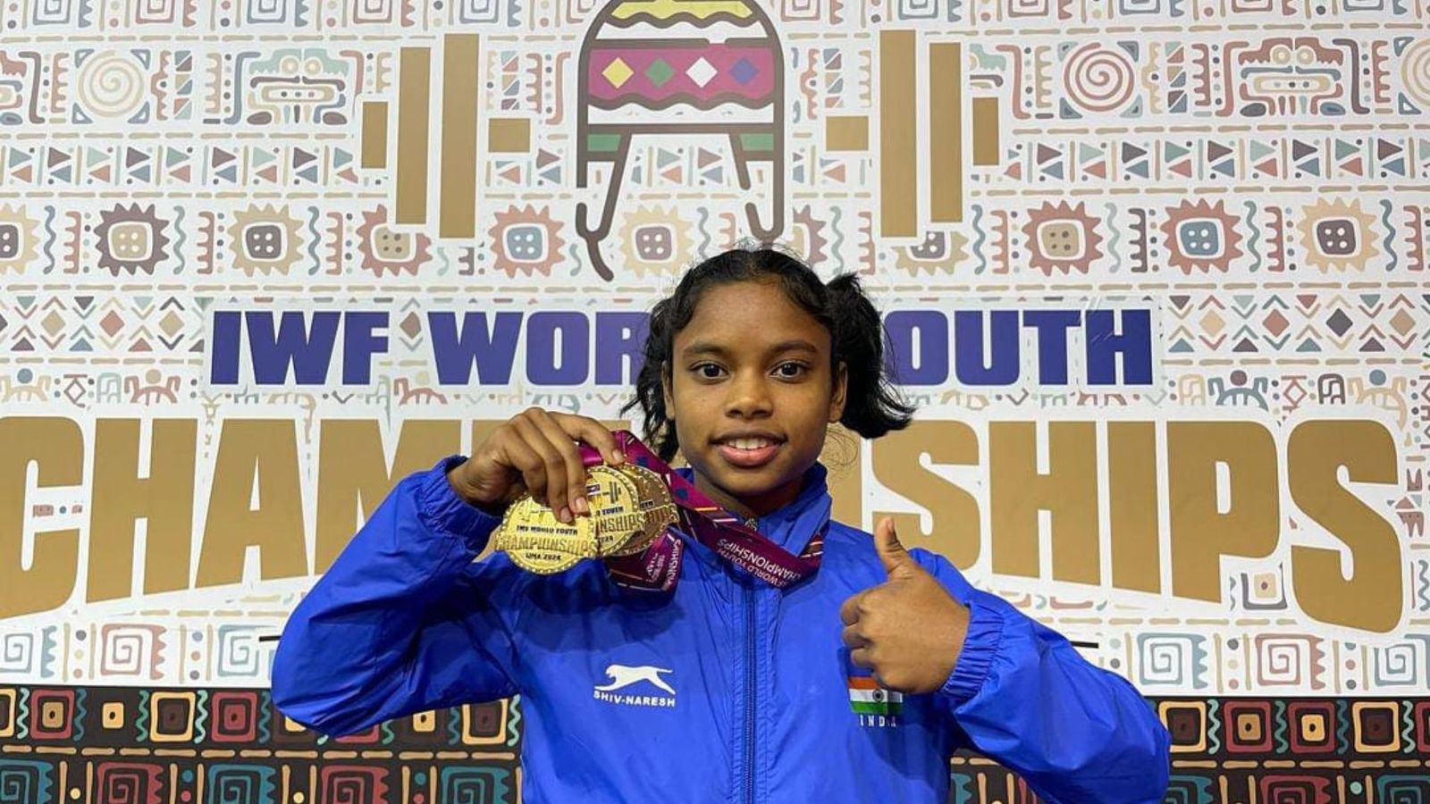Preetismita Bhoi sets new youth world record in Clean & Jerk in Weightlifting at Lima Preetismita Bhoi (credits X)