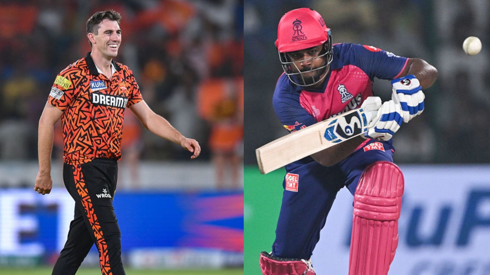 RR vs SRH, IPL 2024 Qualifier 2 Live Streaming: When and where to watch Rajasthan Royals vs Sunrisers Hyderabad match online? Pat Cummins and Sanju Samson in frame (Getty)
