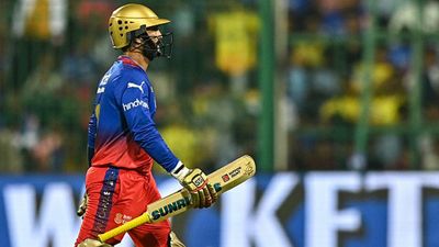'I sometimes think I was picked for 2022 World Cup because of RCB fans': Dinesh Karthik thanks franchise' fanbase for his comeback at age of 37 Dinesh Karthik walks back to the dressing room after losing his wicket (Getty Images)