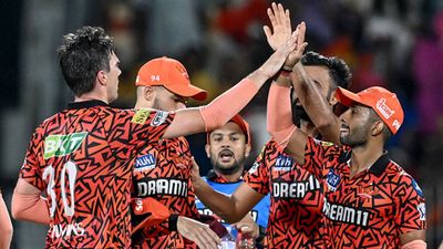 Pat Cummins repays SRH's Rs 20.5 crore-worth trust to take them to IPL final after 5 seasons, Sanju Samson's RR lose by 36 runs Pat Cummins celebrates a wicket with his teammates in IPL 2024 Qualifier 2 (Getty Images)