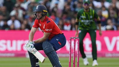 'Playing in the IPL... better preparation than playing T20 against Pakistan': Michael Vaughan criticises Jos Buttler's decision to skip playoffs Jos Buttler in frame (Getty)