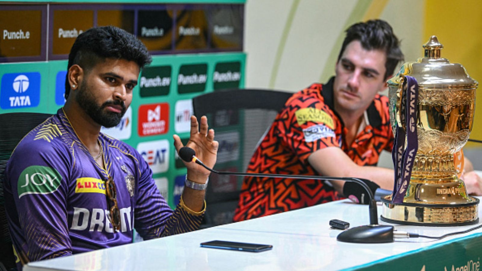 'May the best team win, and by best I mean...': Shreyas Iyer makes his intention clear to Pat Cummins before IPL 2024 final drama 'May the best team win, and by best I mean...': Shreyas Iyer makes his intention clear to Pat Cummins before IPL 2024 final drama