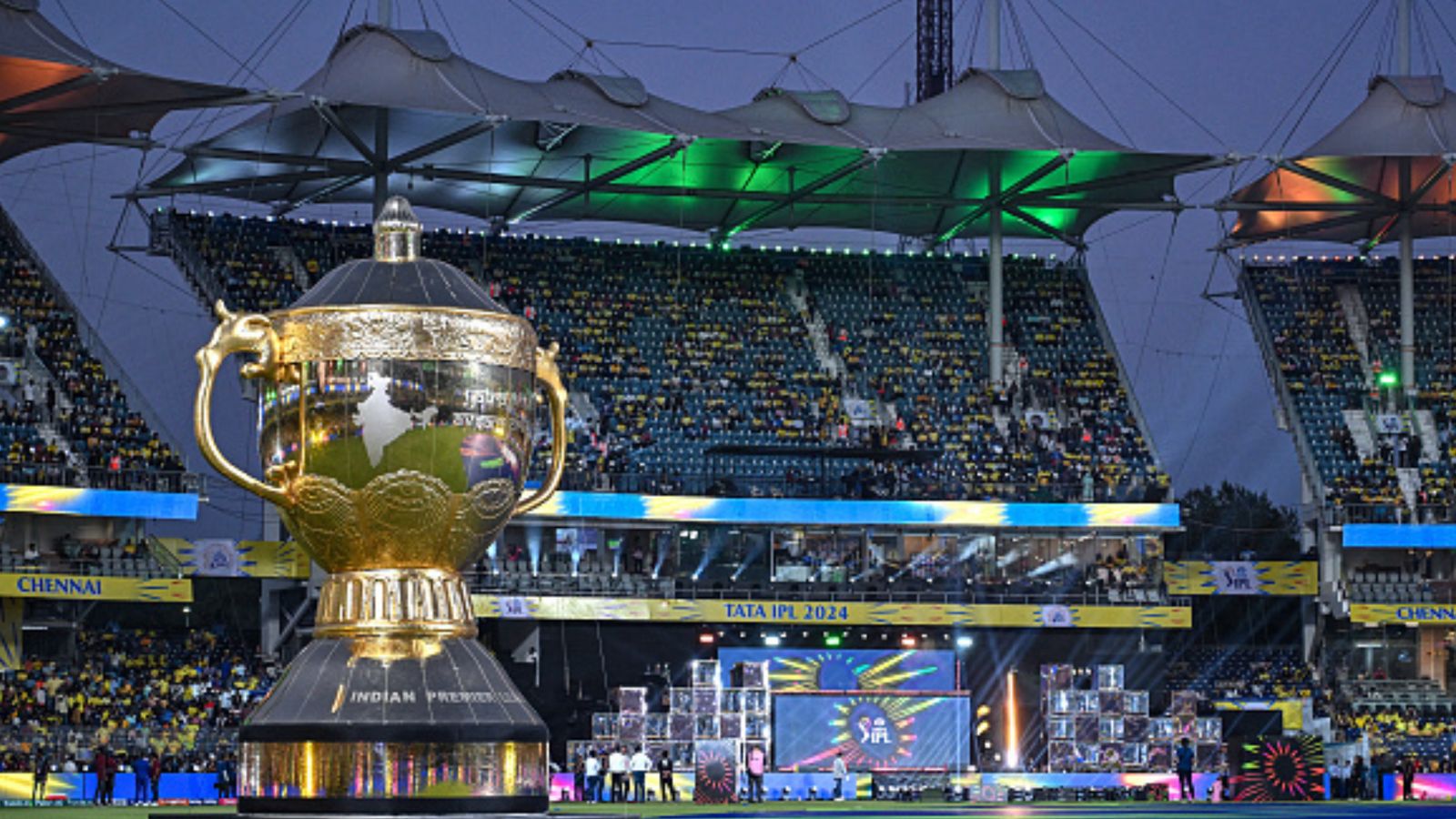 From Record Highs to Surprising Lows: A look at highest and lowest totals in IPL final history IPL 2024 trophy. (Getty)