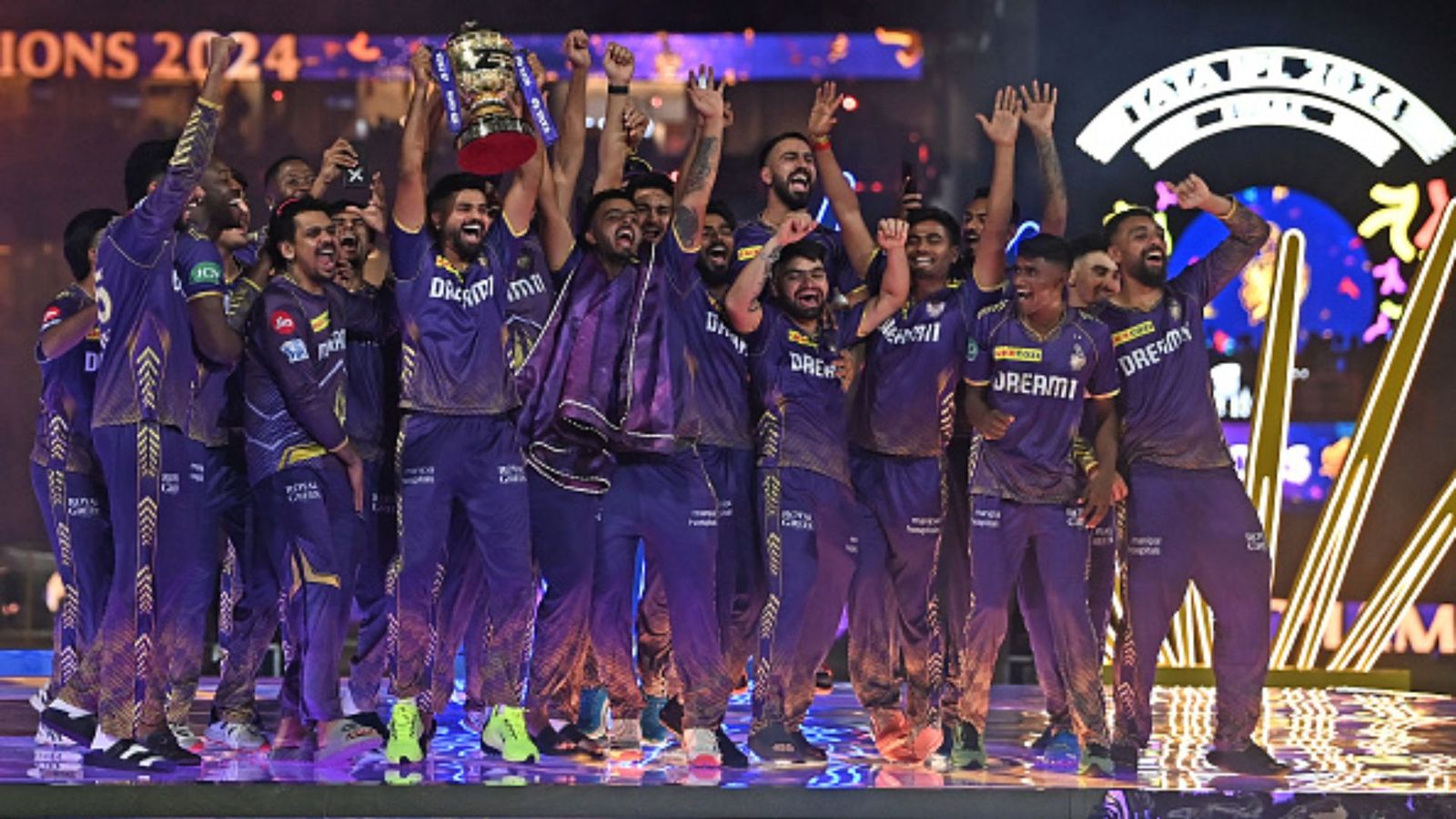 KKR vs SRH: What these 14 Kolkata Knight Riders stars said after winning IPL 2024 Final? Know all post-match statements KKR lifting IPL 2024 trophy (Getty)