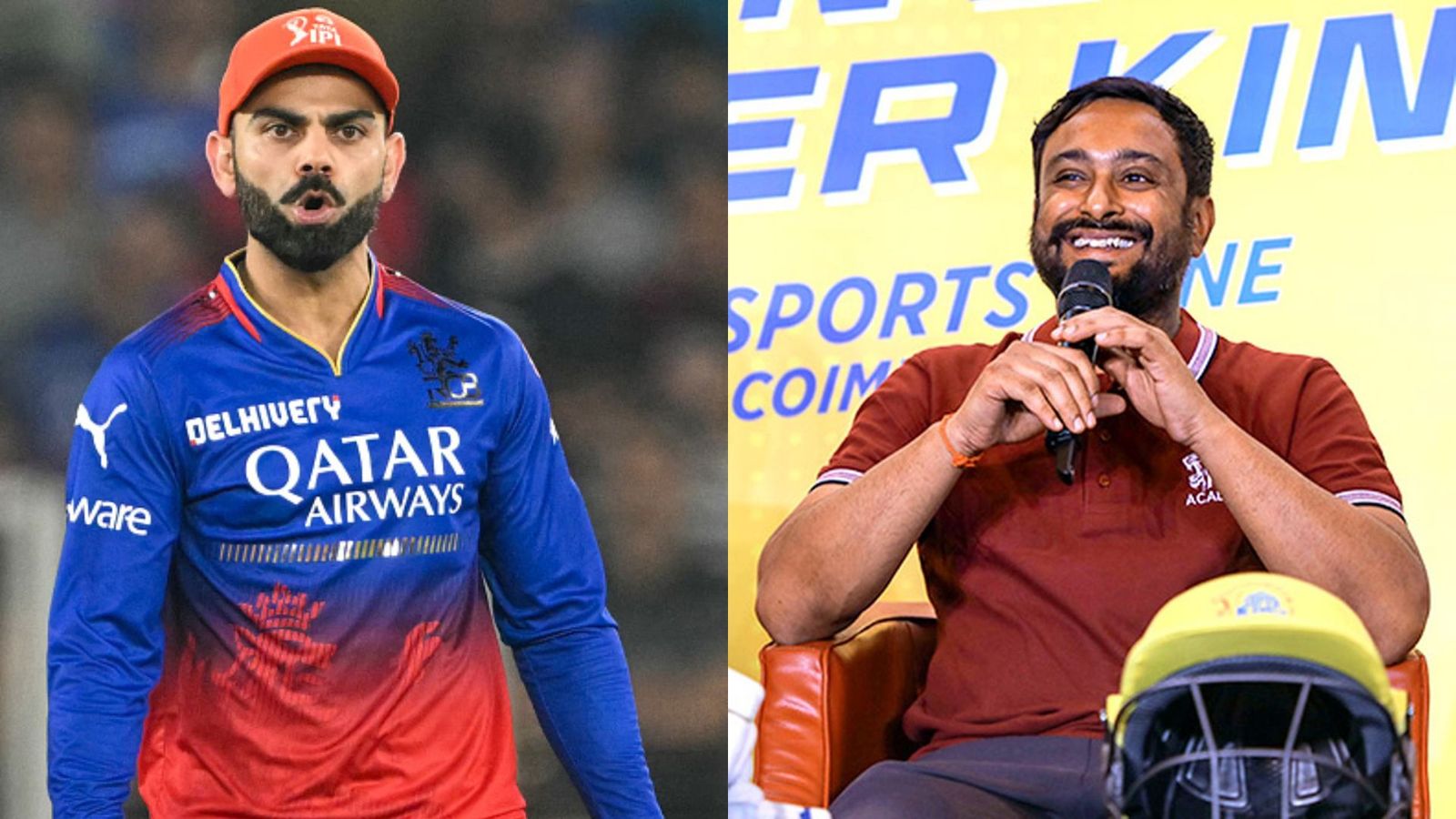 'It's not orange cap that wins you IPL': Ambati Rayudu hits at Virat Kohli and RCB again after KKR win IPL 2024 Virat Kohli and Ambati Rayudu in frame (Getty and Twitter)