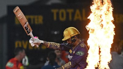 Sunil Narine bags historic milestone after helping KKR win IPL 2024 title, becomes only player to achieve this massive feat KKR's star all-rounder Sunil Narine in this frame. (Getty)
