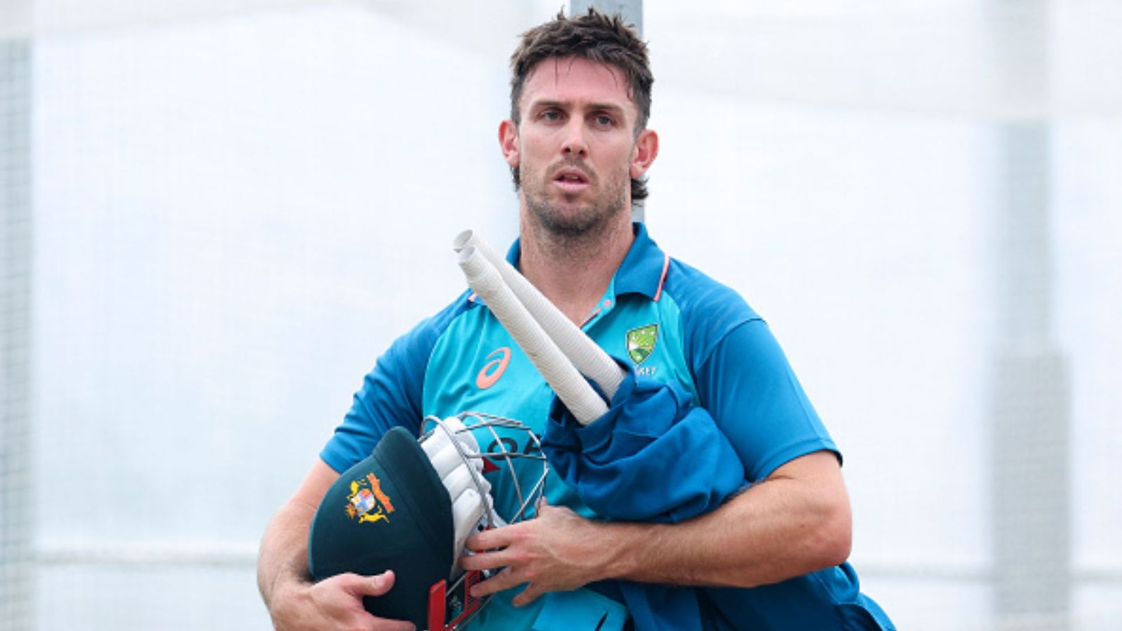 Mitchell Marsh provides worrisome injury update ahead of T20 World Cup 2024, says 'Initially we thought it was a three-weeker...' Mitchell Marsh in frame (Getty)