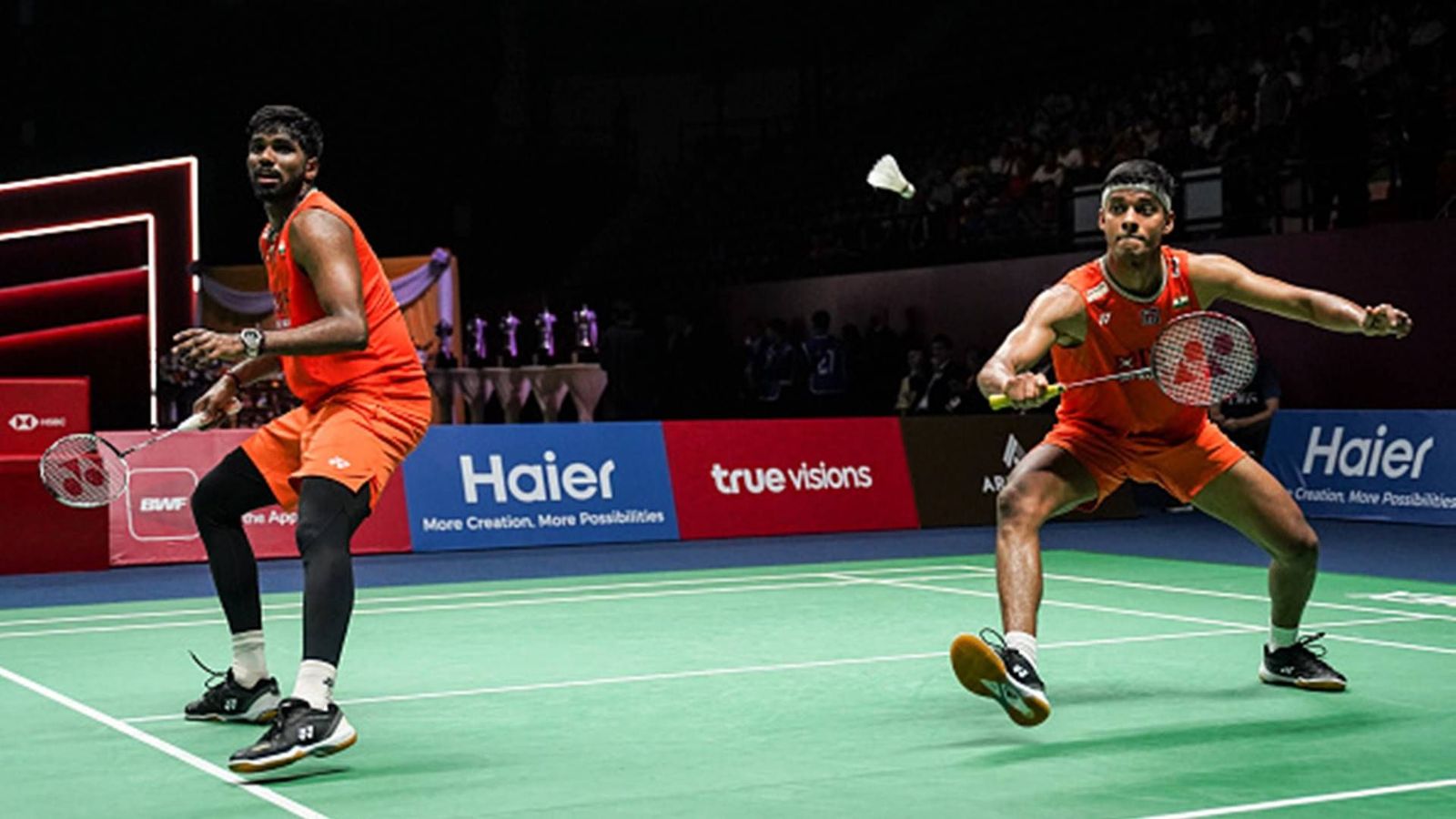 India's favourites to win gold at Paris Olympics, World no.1 Rankireddy-Shetty suffer shock defeat to crash out of Singapore Open Satwiksairaj Rankireddy and Chirag Shetty in action (File Photo: Getty Images)