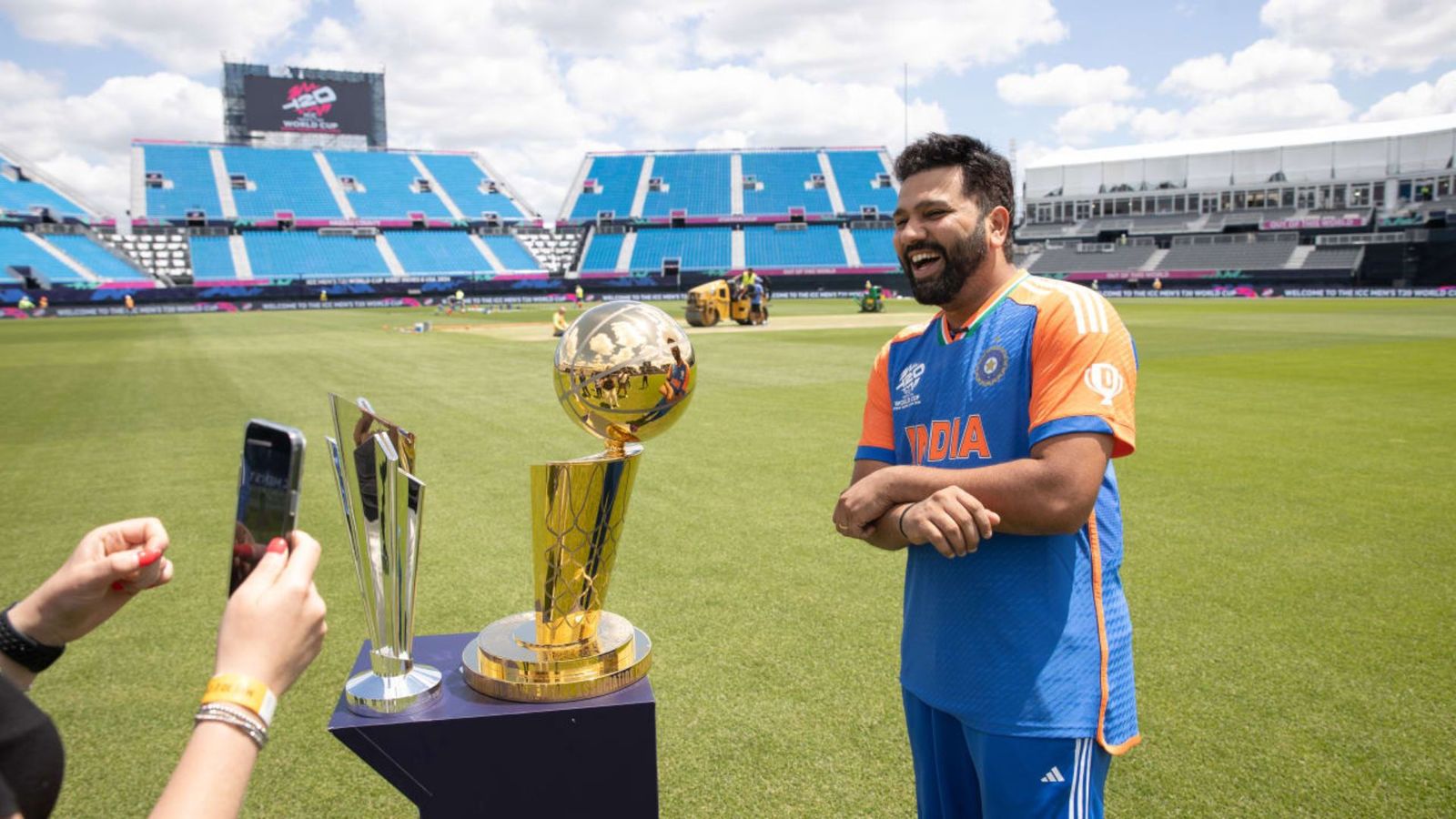 Rohit Sharma's first reaction to venue where India will play Pakistan in T20 World Cup 2024, says 'looking to understand the conditions' Rohit Sharma in frame (Twitter)