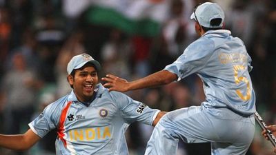 Rohit Sharma to Gautam Gambhir: Cricketers who made their international debut in T20 World Cup Rohit Sharma and Gautam Gambhir in T20 World Cup 2007 (Getty)