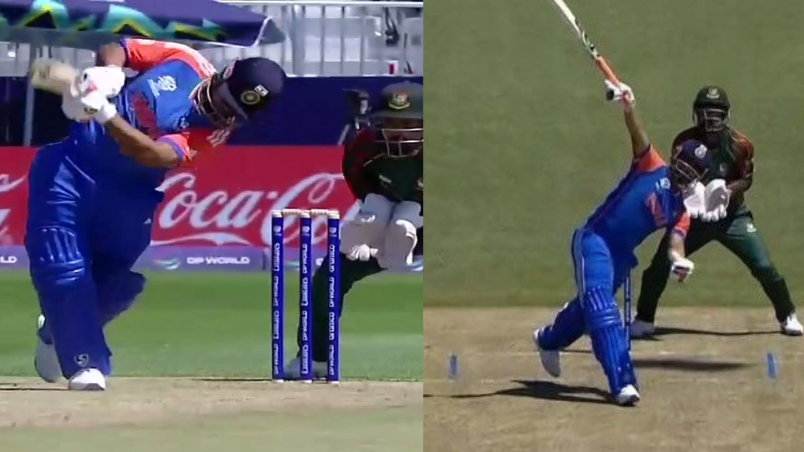 WATCH: Rishabh Pant wreaks havoc on Shakib Al Hasan, bangs him for 3 mighty sixes during IND vs BAN T20 World Cup warm-up match Rishabh Pant in this frame. (Screengrab-X)