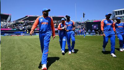 'Haven't nailed down what the batting unit will look like': Rohit Sharma still clueless on India's batting order despite win in T20 WC warm-up India skipper Rohit Sharma leads his side out during the T20 World Cup warm-up match against Bangladesh on June 1. (Getty)