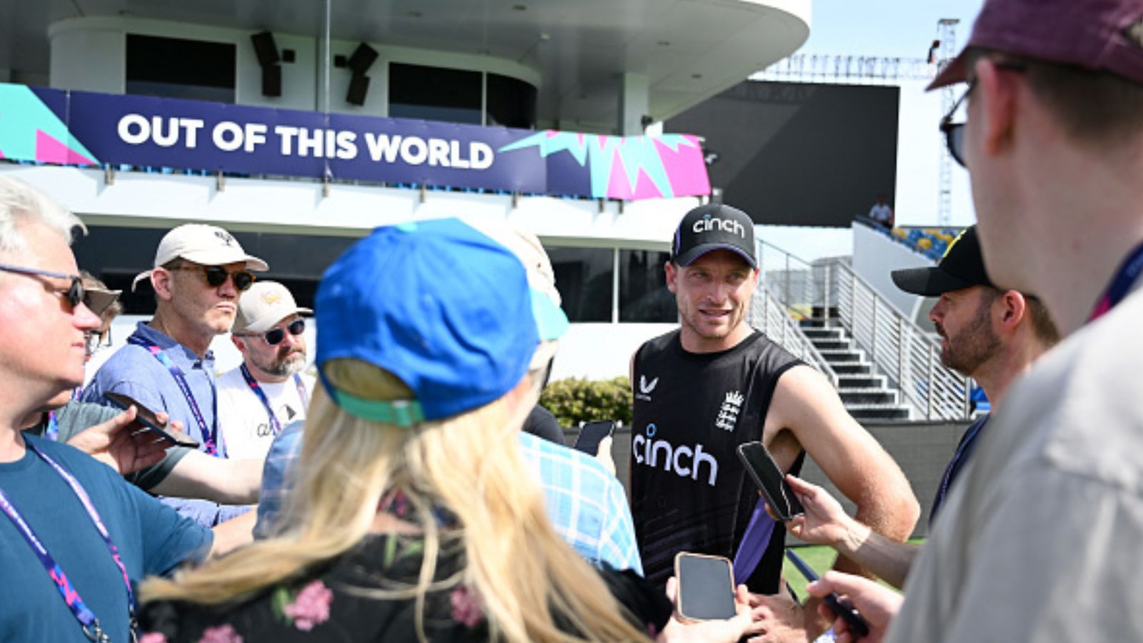Jos Buttler engages in heated exchange with journalist ahead of England's T20 WC opener, says 'I don’t need to sit here and tell you..' Jos Buttler engages in heated exchange with journalist ahead of England's T20 WC opener, says 'I don’t need to sit here and tell you..'