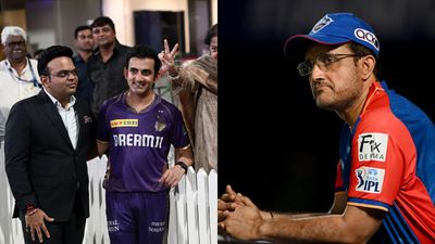 'Would love to coach': Sourav Ganguly throws his name in as BCCI edges closer to sealing Gautam Gambhir deal as India's head coach Jay Shah, Gautam Gambhir and Sourav Ganguly in frame (Getty)