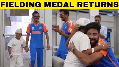 Team India makes young boy's day after victory over Ireland SportsTak