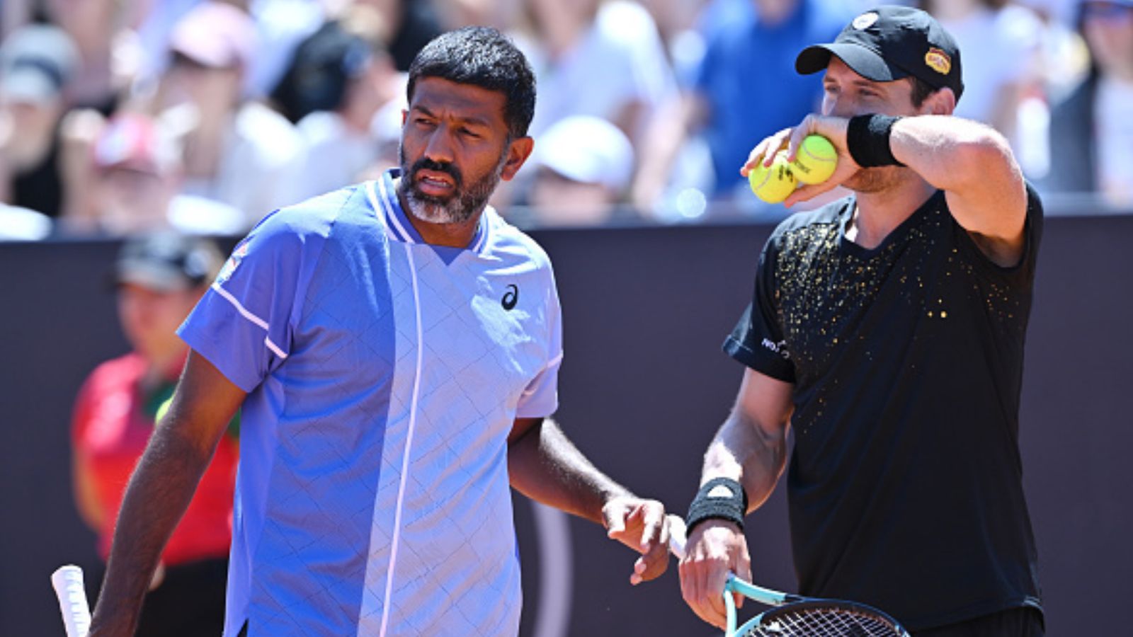 French Open 2024: Rohan Bopanna- Matthew Ebden duo misses shot at final, goes down fighting to Italian pair India's Rohan Bopanna (left) and Australia's Matthew Ebden in this frame. (Getty)