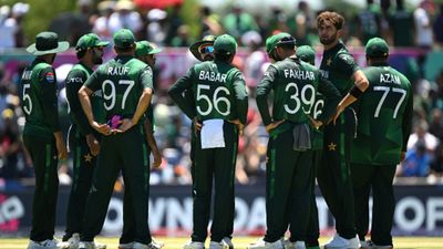 Rajasthan Royals, Lucknow Super Giants troll Babar Azam's Pakistan after super over loss against USA Pakistan cricket team in frame (Getty)