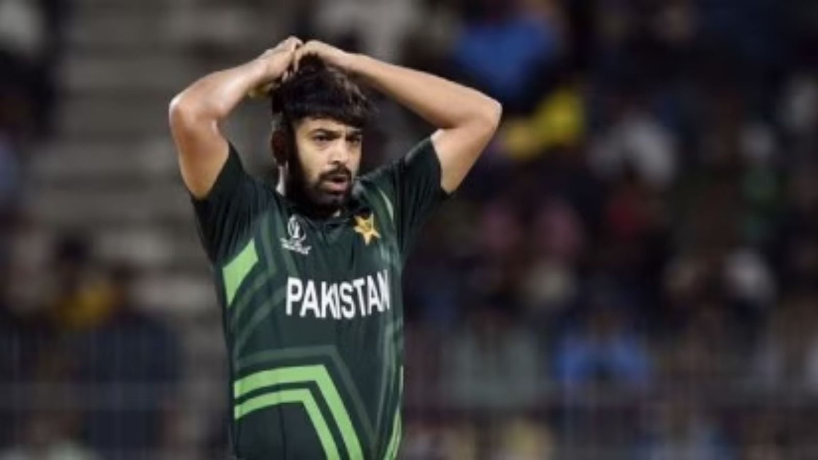 'Haris Rauf running his thumb nail': Pakistan speedster accused of ball-tempering during PAK vs USA T20 World Cup 2024 clash Haris Rauf (credits getty)