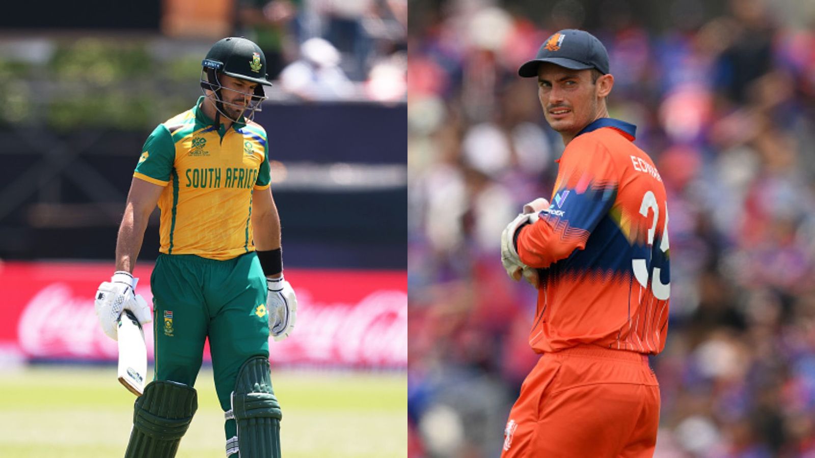 NED vs SA, ICC Men's T20 World Cup 2024, live streaming: When and where to watch online and on TV for free Scott Edwards and Aiden Markram (credits getty)