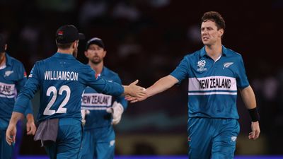 'Was a let down': Kane Williamson reveals reason for embarrassing 84-run loss against Afghanistan Kane Williamson and Matt Henry in frame (Getty)