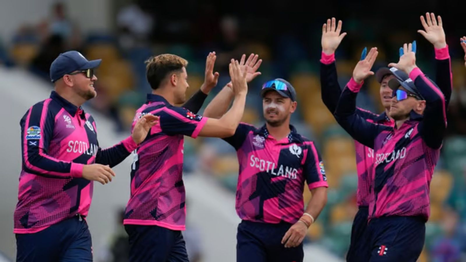 OMA vs SCO, T20 World Cup 2024 Live Streaming: When and where to watch Oman vs Scotland clash online? Scotland team (credits x)