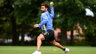 Rishabh Pant has his say on 'Tel lagao dabur ka, wicket lo Babar ka' viral chant ahead of India vs Pakistan's T20 World Cup clash India's superstar wicketkeeper-batter Rishabh Pant in this frame. (Getty)