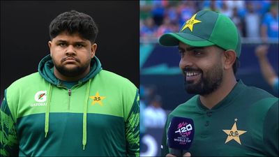 'Azam Khan is resting': Babar Azam drops under-pressure middle order batter after golden duck against USA Azam Khan during practice session, Babar Azam after winning the coin toss (Getty Images; Screengrab: X)