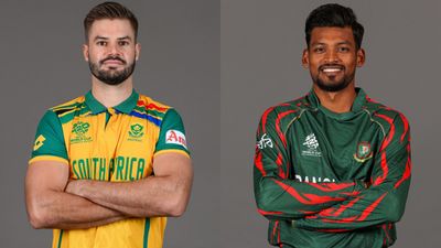 SA vs BAN, T20 World Cup 2024: Check probable playing XI, head-to-head, pitch report, weather report and all you want to know Aiden Markram and Najmul Hossain Shanto in frame (Getty)