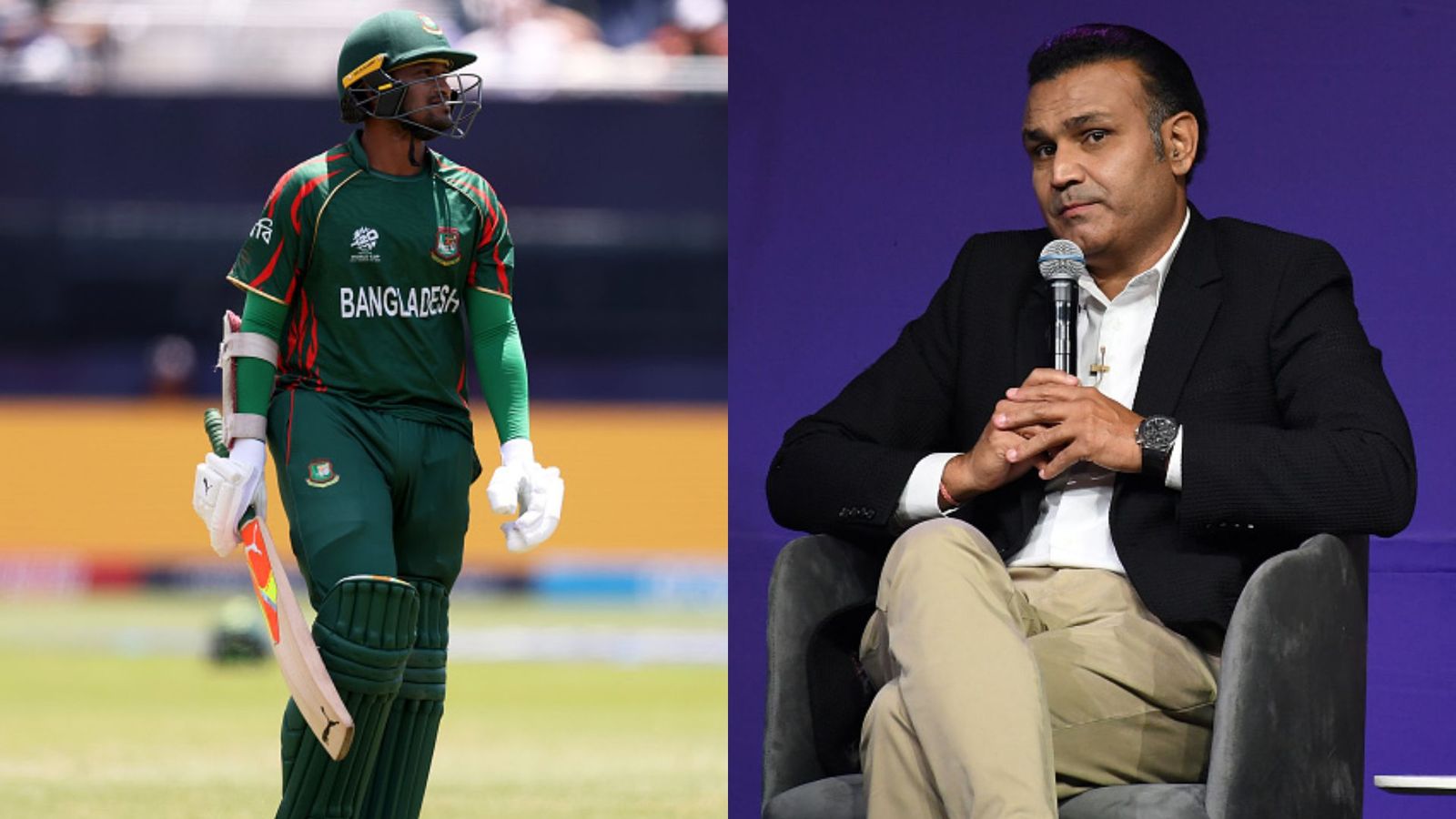 'You are not Hayden or Gilchrist.. play according to your standards': Virender Sehwag's brutal jibe at Shakib Al Hasan after flop show vs South Africa 'You are not Hayden or Gilchrist.. play according to your standards': Virender Sehwag's brutal jibe at Shakib Al Hasan after flop show vs South Africa