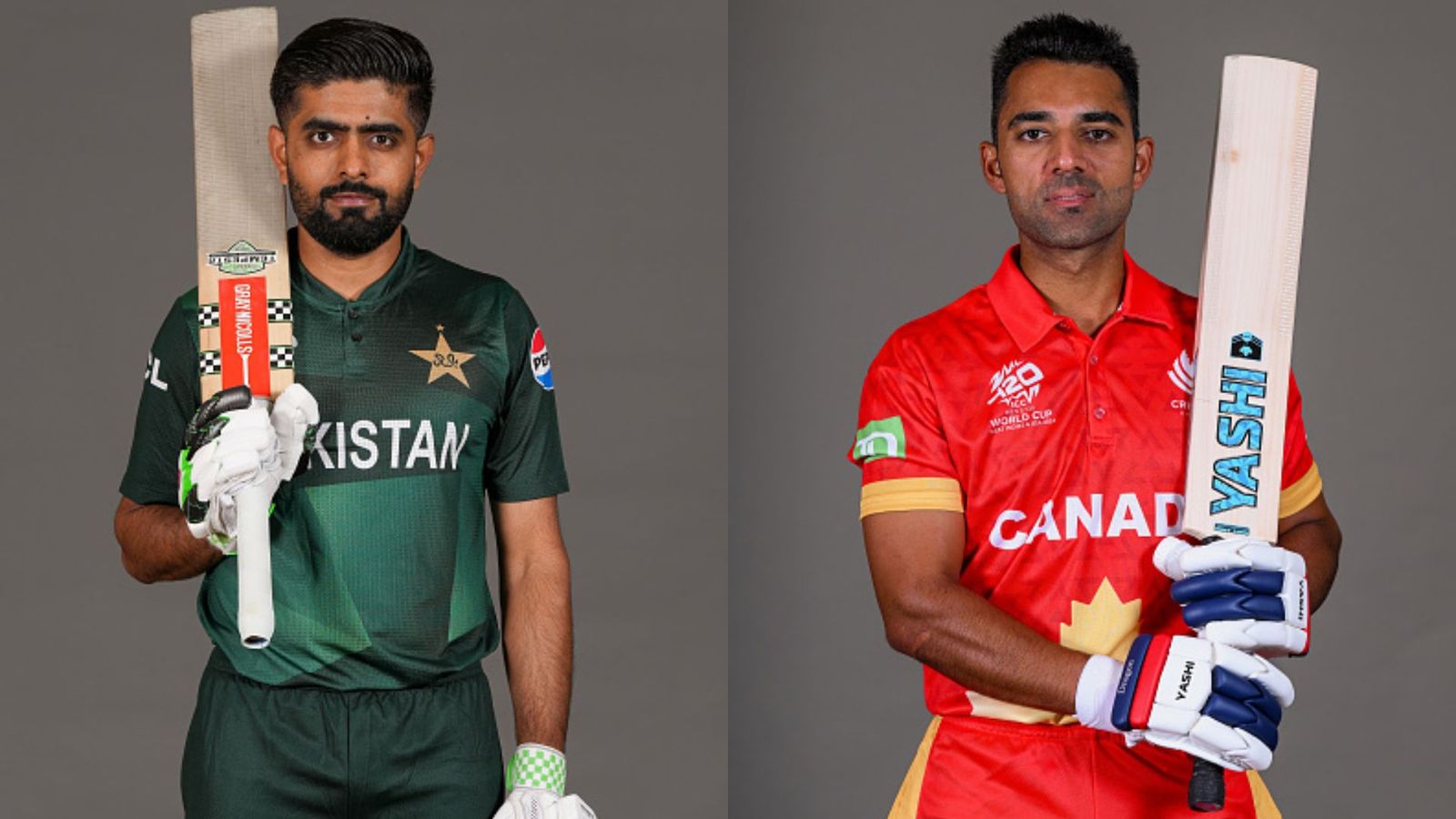 PAK vs CAN, T20 World Cup 2024: Check probable playing XI, head-to-head, pitch report, weather report and all you want to know Babar Azam and Saad bin Zafar in frame (Getty)