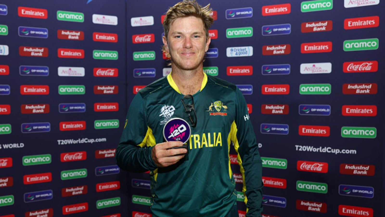 T20 World Cup 2024: Adam Zampa creates history, becomes first Australian cricketer to reach this milestone Adam Zampa in frame (Getty)