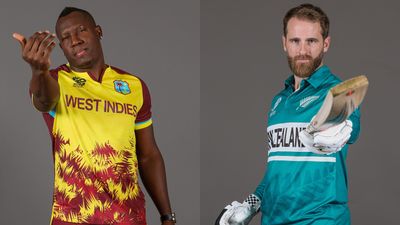 WI vs NZ, T20 World Cup 2024 Live Streaming: When and where to watch West Indies vs New Zealand clash online? Rovman Powell and Kane Williamson in frame (Getty)