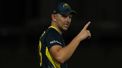 Will Australia ensure England don't reach Super 8 by keeping Scotland's NRR up? Josh Hazlewood gives an interesting answer Josh Hazlewood in action during T20 World Cup 2024 (Getty Images)